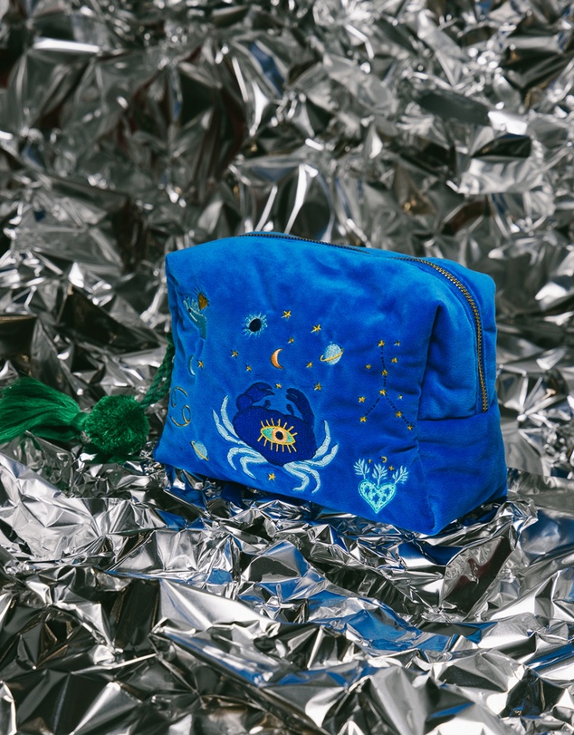 The Somewhere Co - Cancer Astrology Cosmetic Case