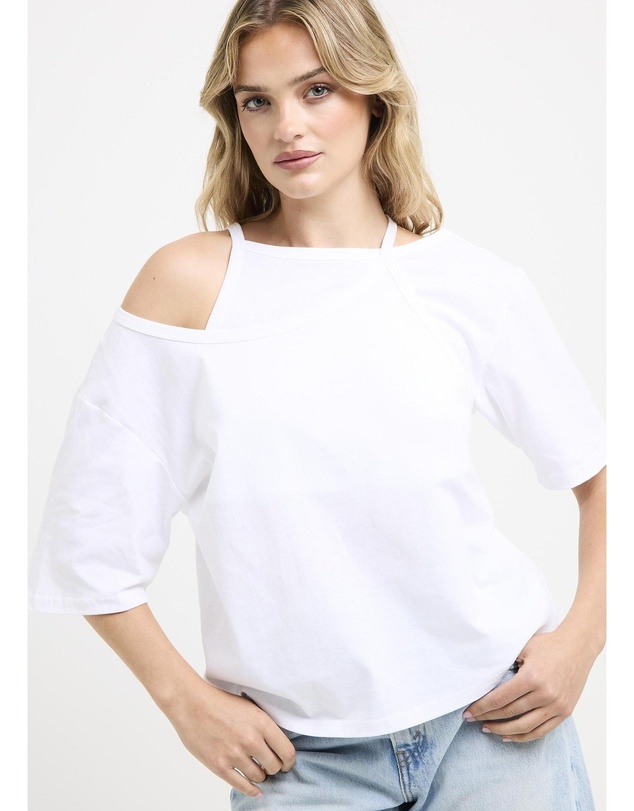 Alice In The Eve - Claire Double Layered T-Shirt