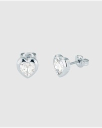Ted Baker - HAN: Crystal Heart Stud Earrings