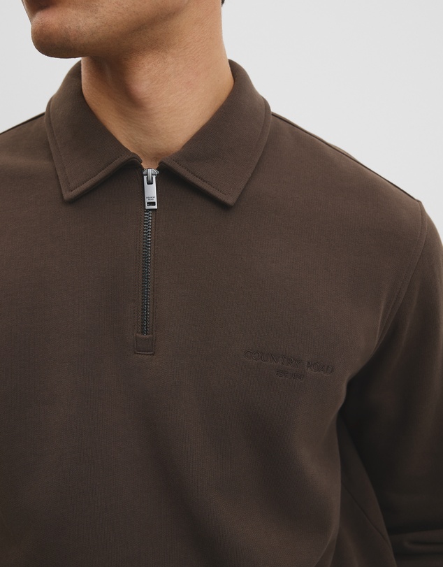 Country Road - Australian Cotton Collar Neck Sweat