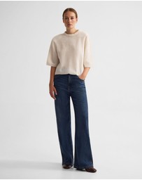 Oxford - Leeta Wool Knitted T Shirt