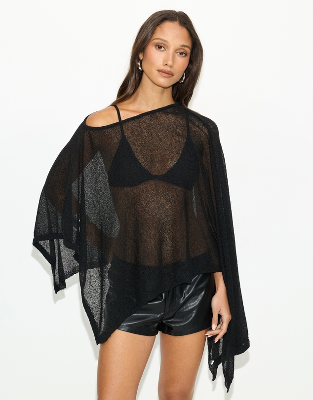Dazie - Lucia Knit Poncho