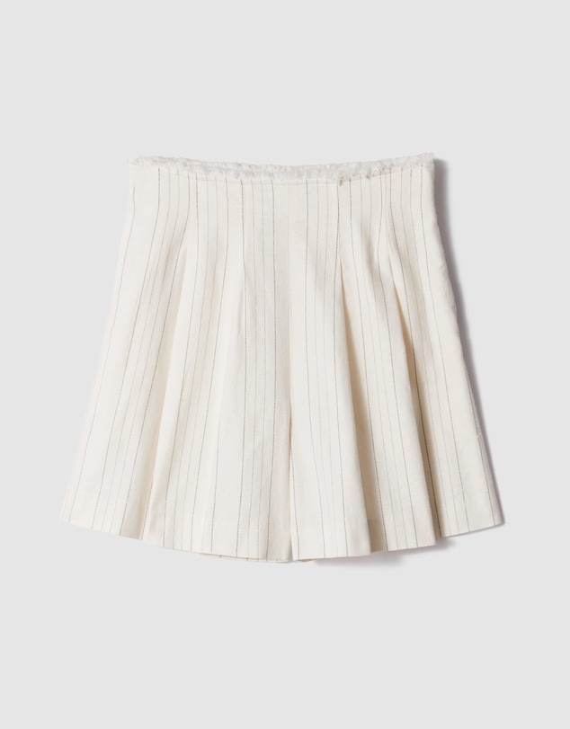& Other Stories - Raw-Edge Pleated Shorts