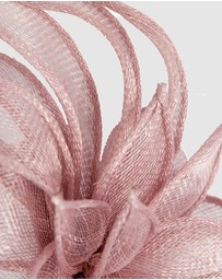 Max Alexander - Flower Pink Sinamay Fascinator Headband