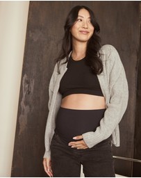 Soon Maternity - Straight Leg Overbelly Jeans