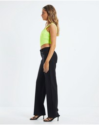 Neon Hart - Adaline Mesh Square Neck Corset
