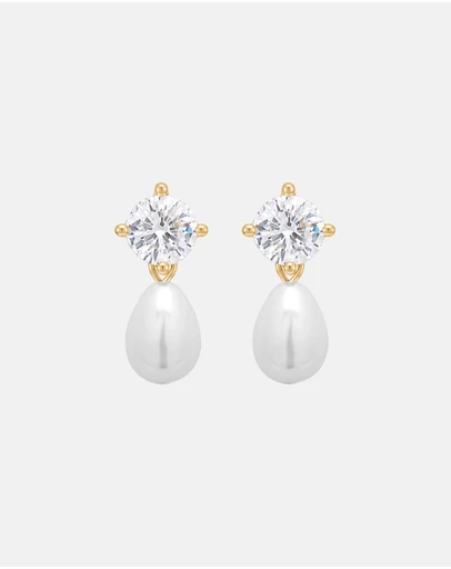 Stephanie Browne - Twinkle Pearl Earrings