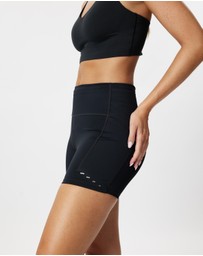 Nike - Swift Dri-FIT 4in High-Waisted Tight Running Shorts with Pockets