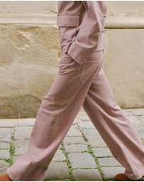 M.N.G - Wide-Leg Mid-Rise Loose-Fit Jeans