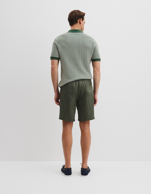 Country Road - Organically Grown Linen Drawcord Short