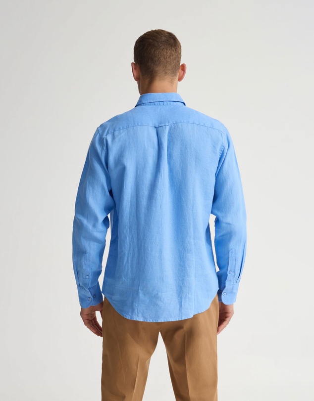 Oxford - Copper European Linen Shirt