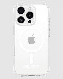 Pelican - Pelican Ranger Mag Safe Case for iPhone 16 Pro - Clear
