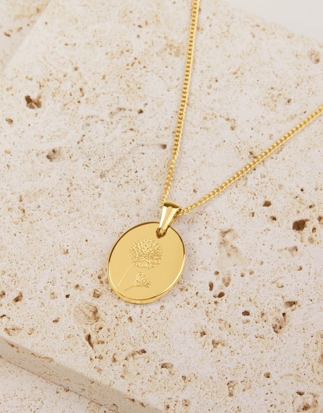 Pastiche - November Birth Flower Necklace