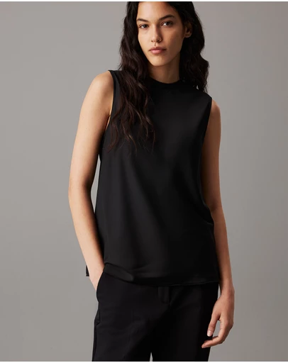 Calvin Klein - Crepe Tank Top