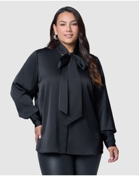 Pink Dusk by Curve Project - Savages Blouse