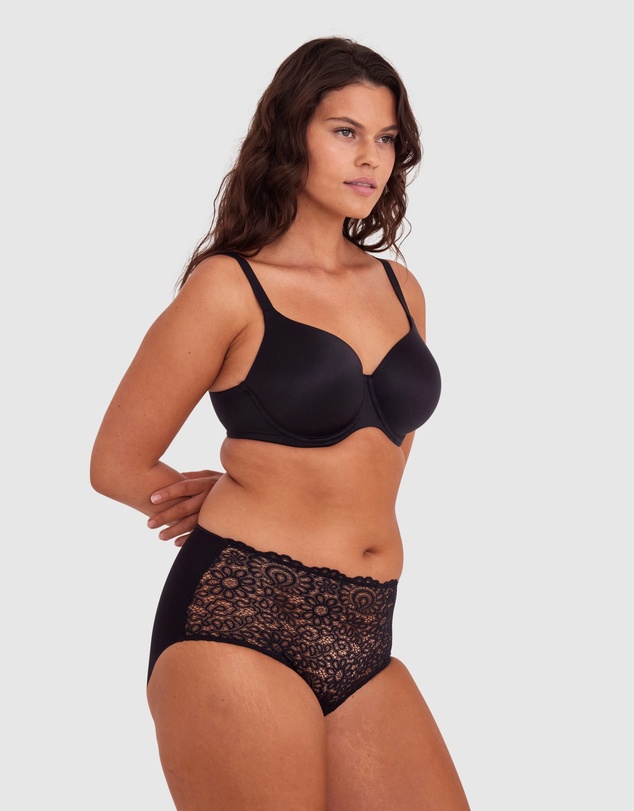 Bras N Things - Audrey Full Brief - Black