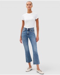 rag & bone - Flexi Peyton Mid-rise Ankle Bootcut Jeans
