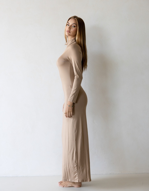 Mod Squad - Luxe Long Sleeve Slip Dress Base Layer