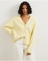Atmos&Here - Tiana Fluffy Knit Cardigan