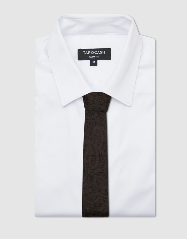Tarocash - Rieu Paisley Silk Tie