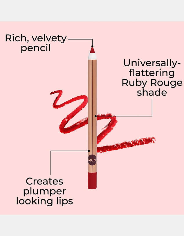 MCoBeauty - Perfect Pout Liner - Ruby Rouge