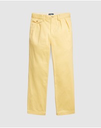 Polo Ralph Lauren - Whitman Relaxed Fit Pleated Chino Pants - Teens