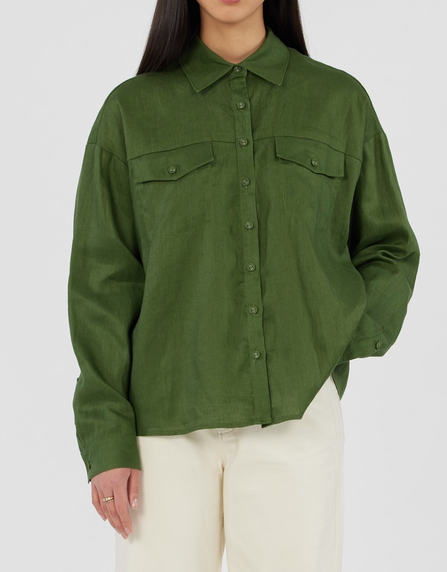 Amelius - Byron Linen Overshirt