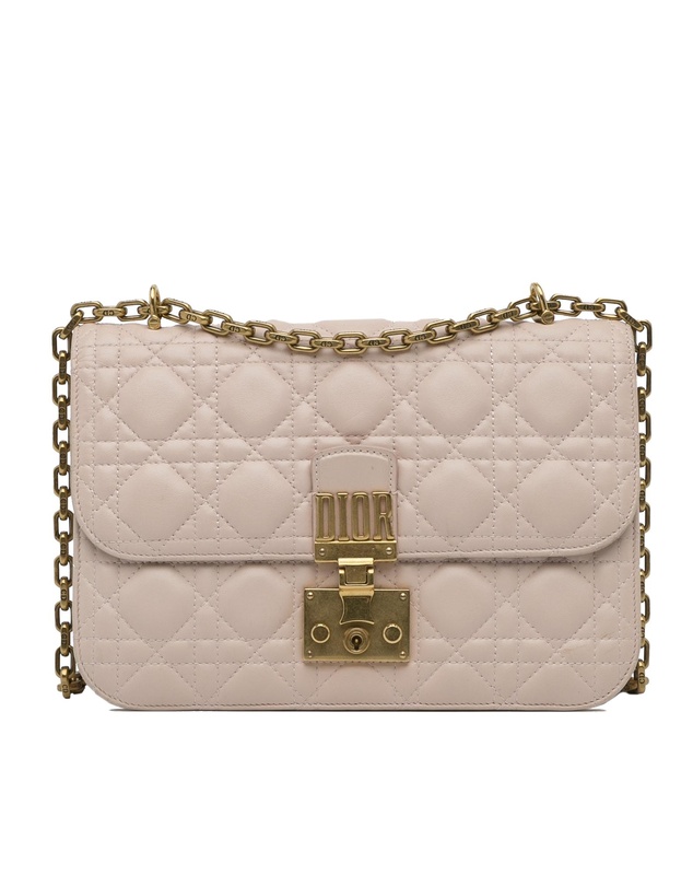Pre-Loved by Azura Reborn - Pre-Loved Dior Quilted Leather Crossbody with Chain Strap