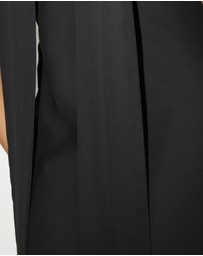 Dazie - Esme Chiffon Neck Scarf Midi Dress