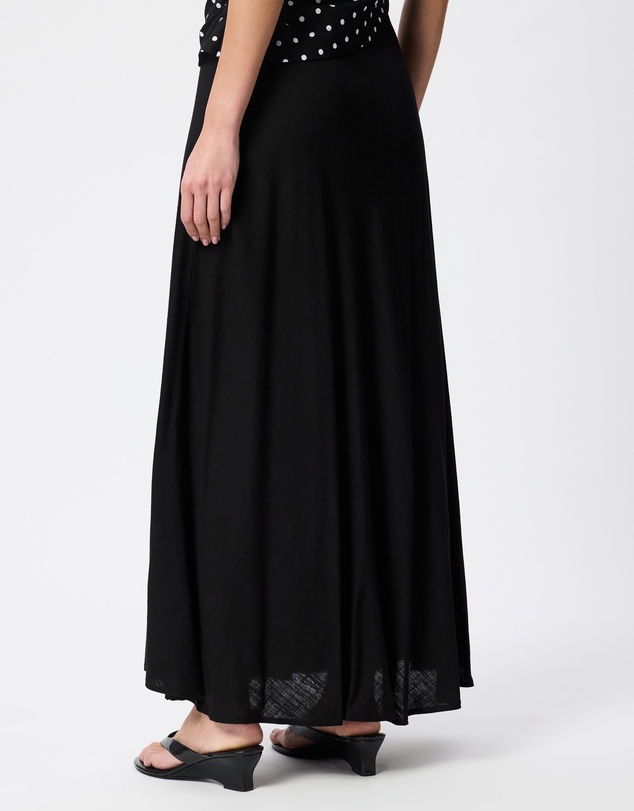Tussah - Danielle Polka Dot Scarf Bodice Maxi Dress