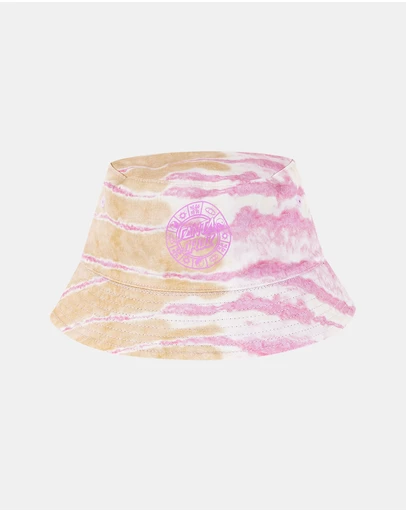 Santa Cruz - Strange Check Dot Reversible Bucket Hat - Kids-Teens