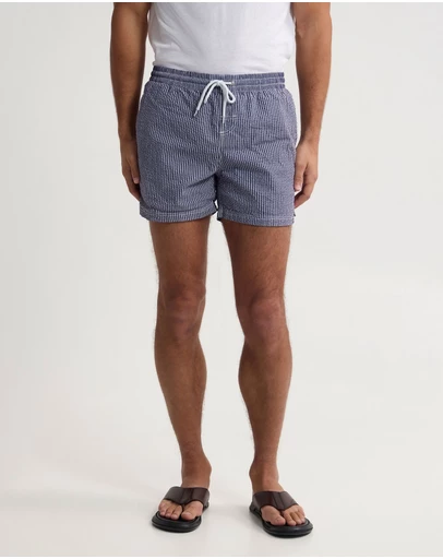 Oxford - Cisco Cotton Blend Swim Shorts
