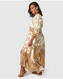 The Poetic Gypsy - Brown Sugar Maxi Dress