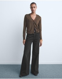 M.N.G - High-Waisted Wide-Leg Jeans
