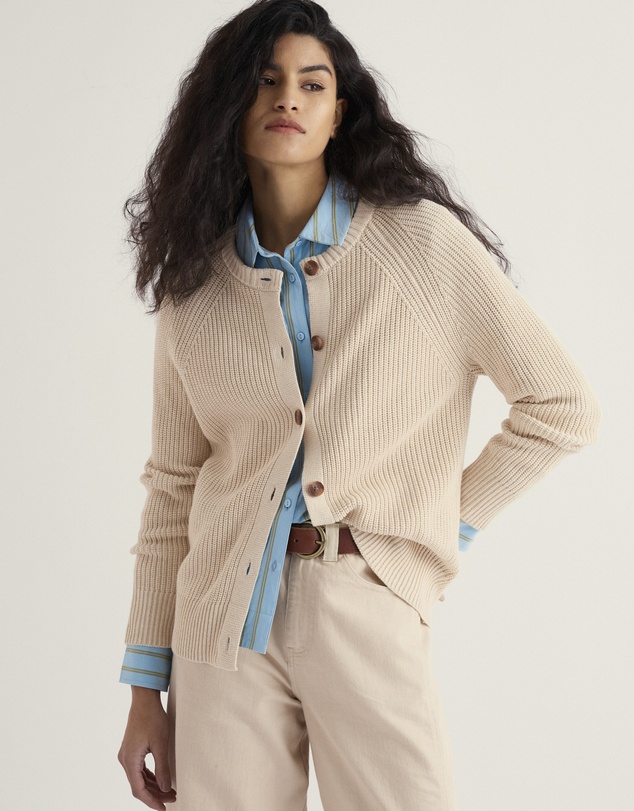 Seasalt - Seasalt Cornwall neutrals Potters Meadow Cardigan