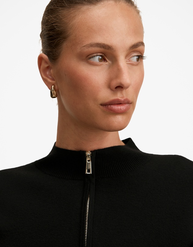 Forever New - Hanna Zip Knitted Jacket