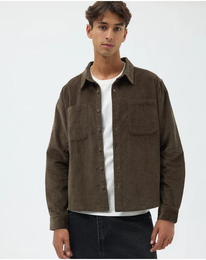 AERE - Cord Relaxed Fit Overshirt