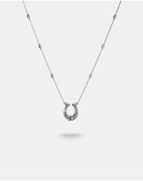 THOMAS SABO - THOMAS SABO Horseshoe Necklace with Zirconia