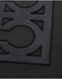 Calibre - Loose Fit Monogram Sweat T-shirt Khaki