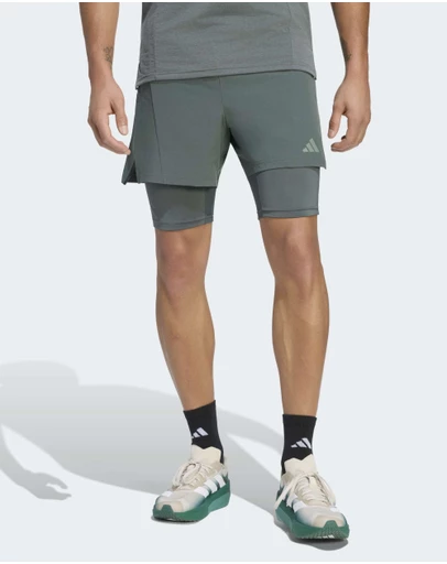 adidas Performance - D4T WORKOUT 2IN1 SHORTS Mens