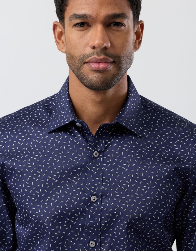 Brooksfield - Premium Print Shirt