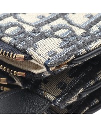 Pre-Loved by Azura Reborn - Pre-Loved Oblique Canvas Saddle Triple Zip Crossbody