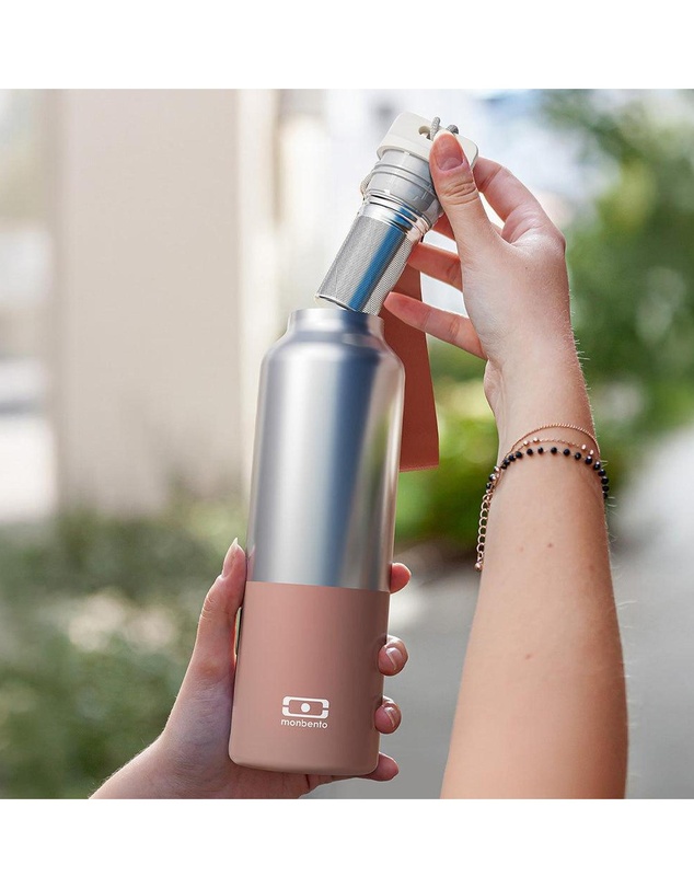 Monbento - Monbento MB Steel Insulated Bottle - Rose Moka