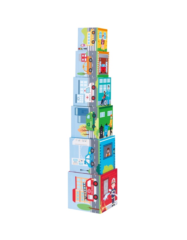 Bello - Stacking Cubes with Vehicles