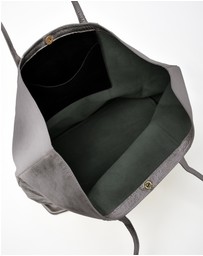 Cobb & Co - Elara Metallic Leather Tote