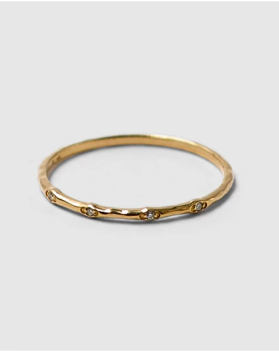 Brie Leon - 14k Esther Diamond Ring