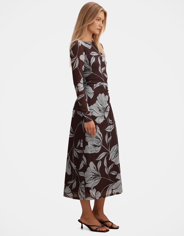 Forever New - Shelley Gathered Jersey Midi Dress