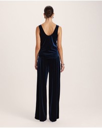SABA - Lea Velvet Bias Tank