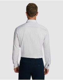 yd. - Forbes Check Bamboo Slim Shirt