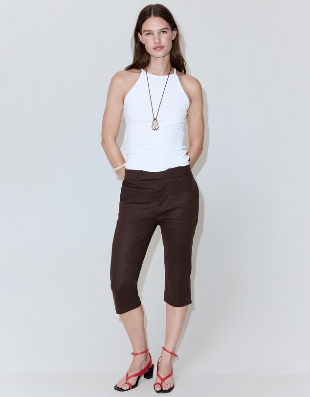 M.N.G - Halter Cotton Top